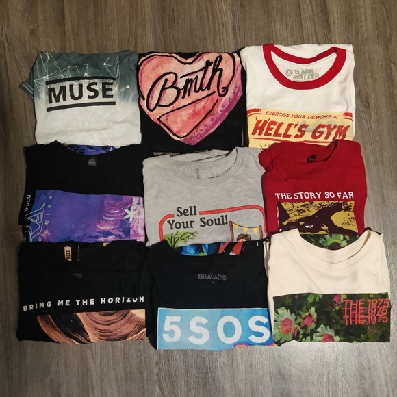 *DONATED* bring me the horizon t-shirt bundle! - Picture 4 of 4